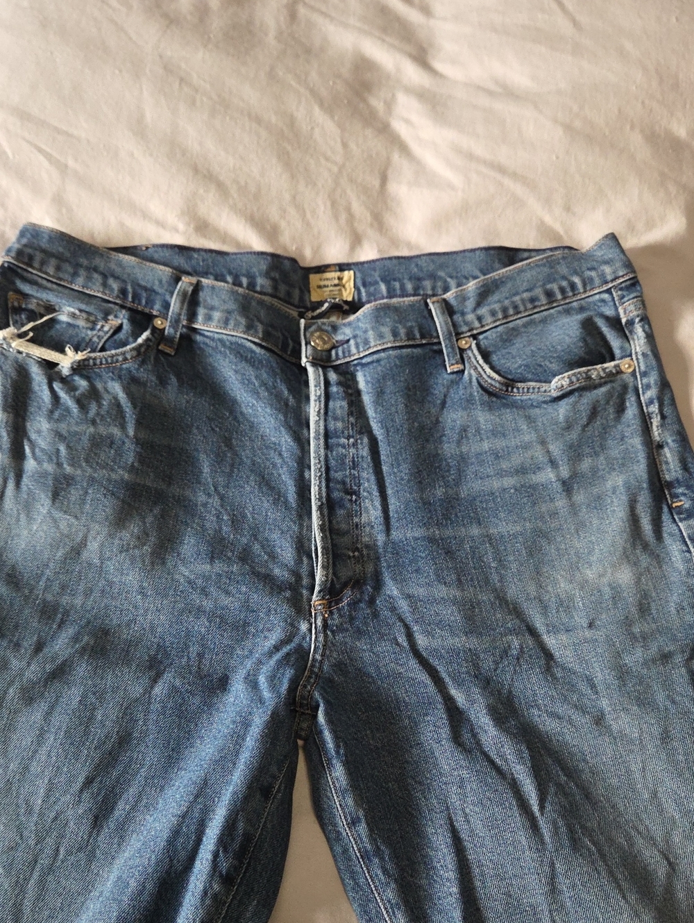 Citizens Of Humanity blue denim jeans